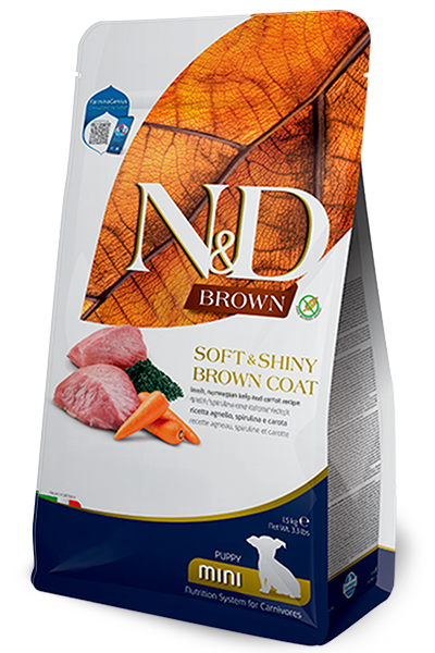 Lamb, Norwegian Kelp, and carrot Puppy Mini